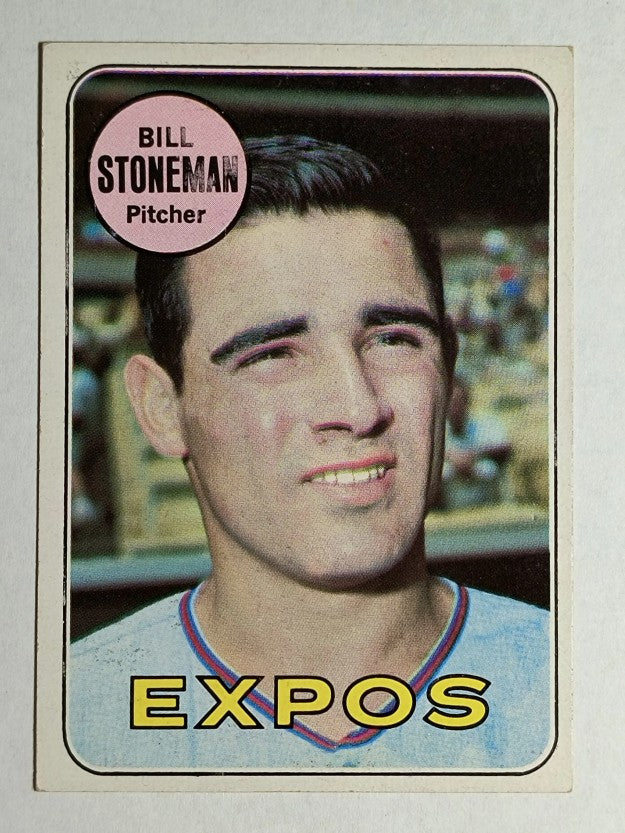 1969 Topps #67 Bill Stoneman (VGEX)