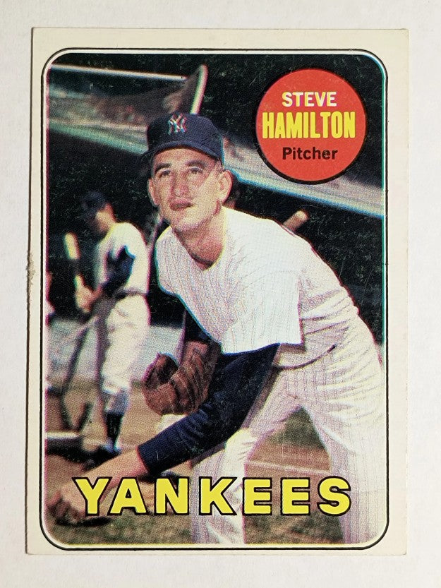 1969 Topps #69 Steve Hamilton (VGEX)