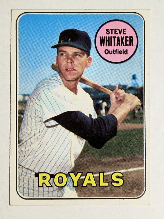 1969 Topps #71 Steve Whitaker (EX)