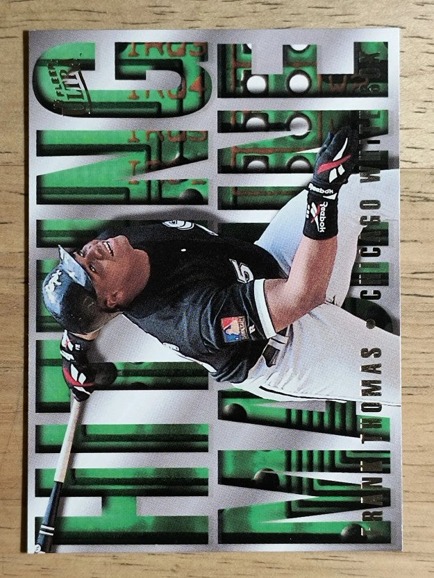 1995 Ultra Hitting Machines #10 Frank Thomas