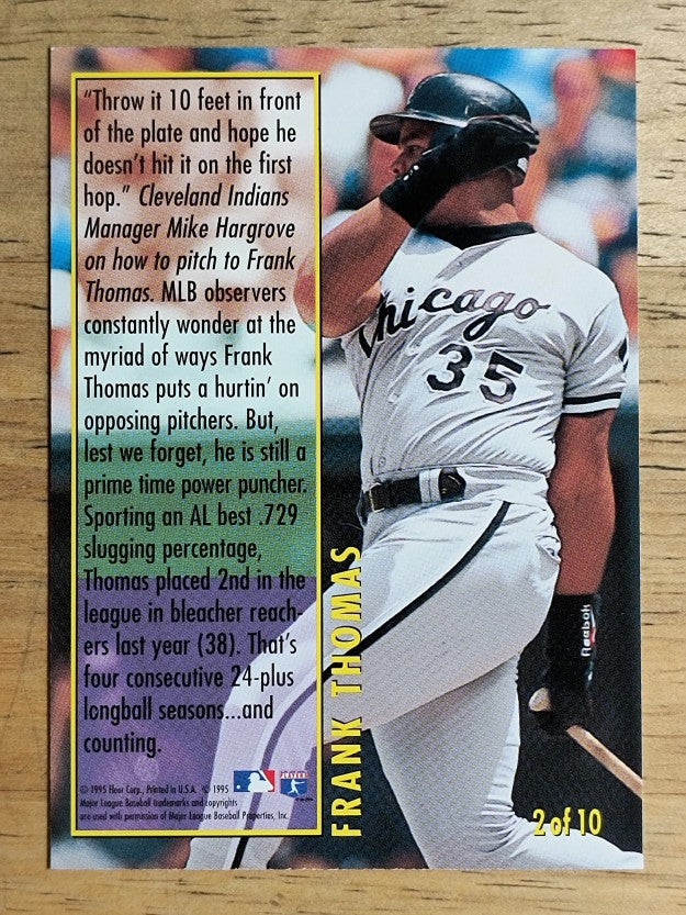 1995 Ultra Home Run Kings #2 Frank Thomas
