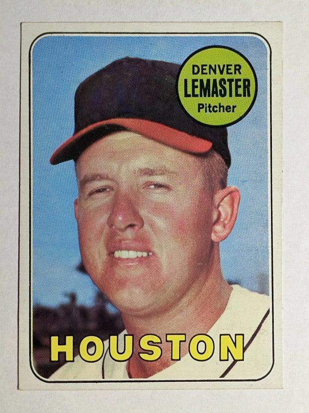 1969 Topps #96 Denny Lemaster (EX)