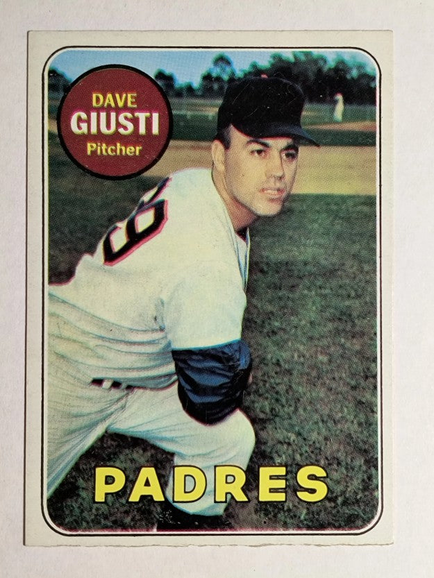 1969 Topps #98 Dave Giusti (EX)
