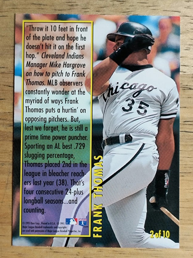 1995 Ultra Home Run Kings #2 Frank Thomas