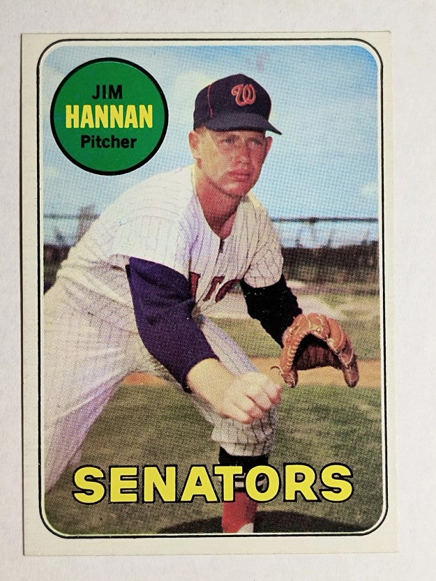 1969 Topps #106 Jim Hannan (EXMT)
