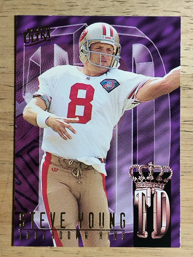 1995 Ultra Touchdown Kings #10 Steve Young