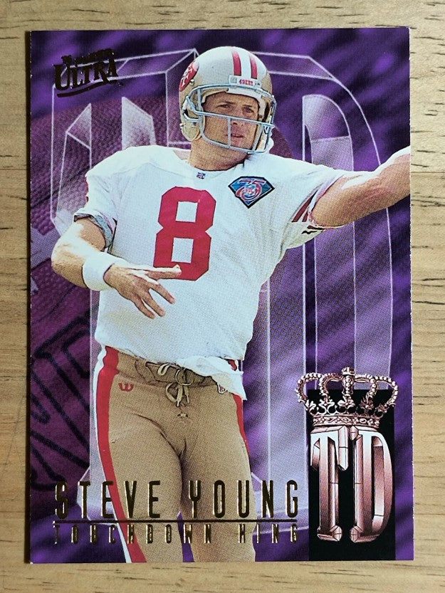 1995 Ultra Touchdown Kings #10 Steve Young