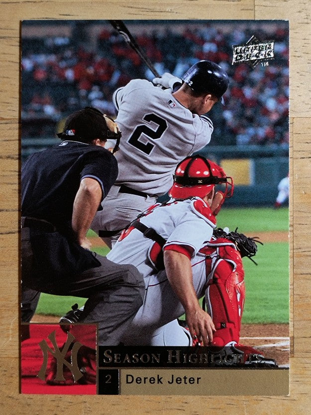 2009 Upper Deck #466 Derek Jeter HL