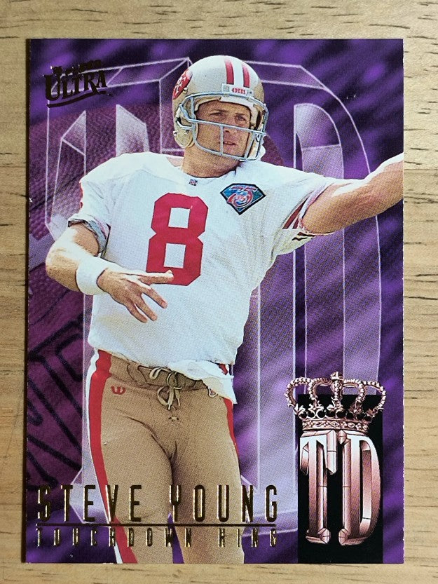 1995 Ultra Touchdown Kings #10 Steve Young