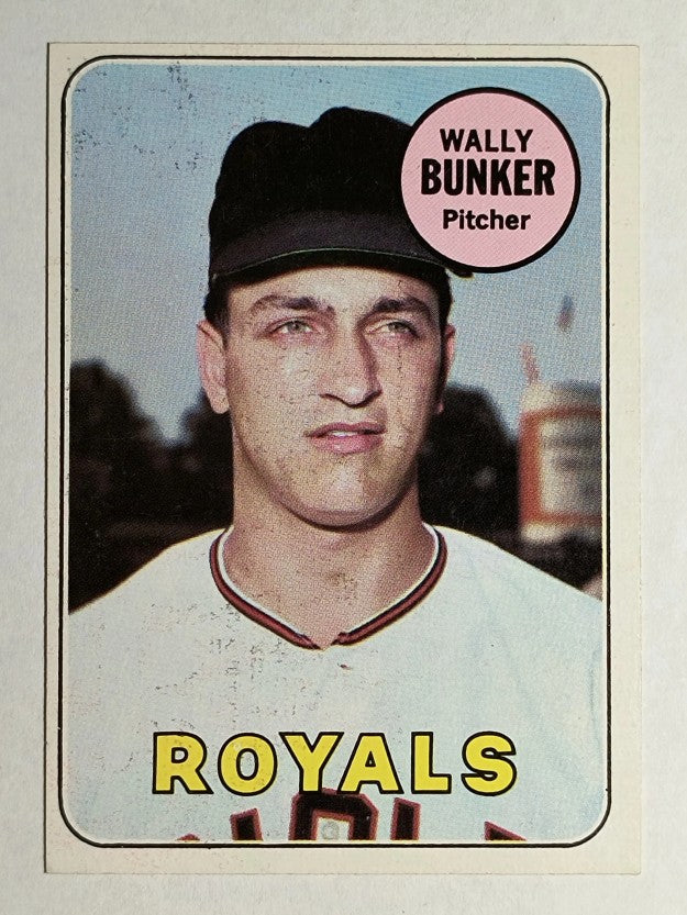 1969 Topps #137 Wally Bunker (EX)