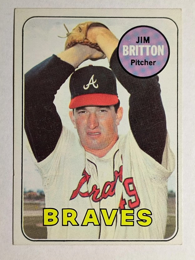 1969 Topps #154 Jim Britton (EX)