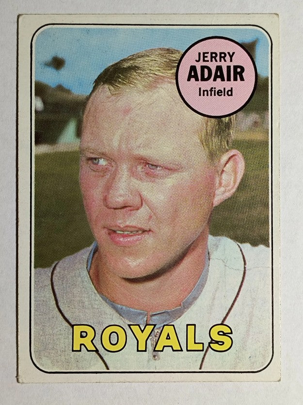 1969 Topps #159 Jerry Adair (VGEX)