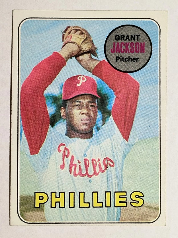 1969 Topps #174 Grant Jackson (EXMT)