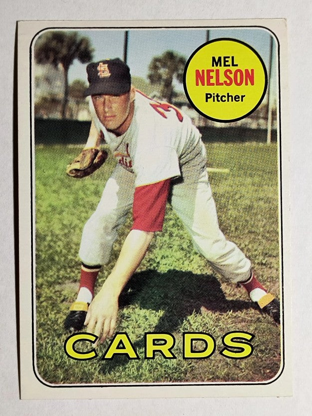 1969 Topps #181 Mel Nelson (EXMT)