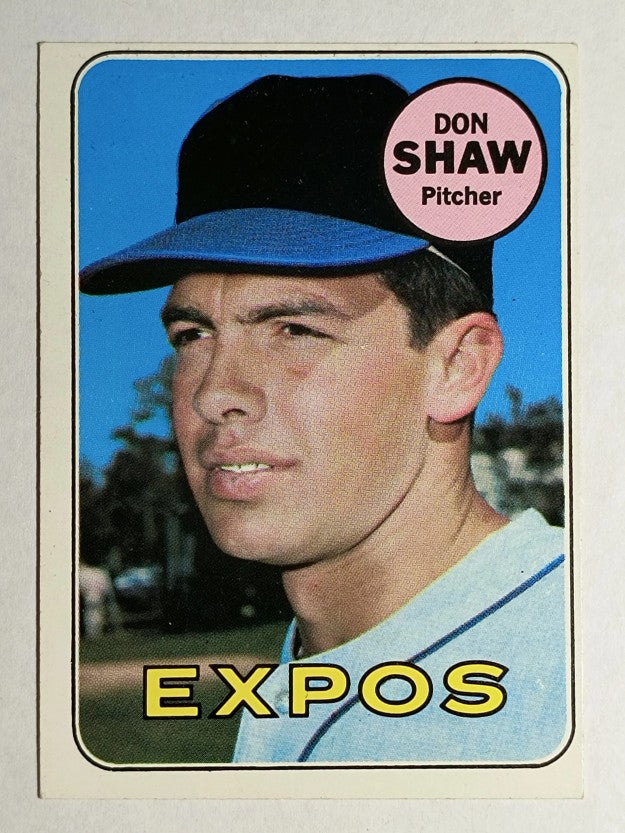 1969 Topps #183 Don Shaw (EX)