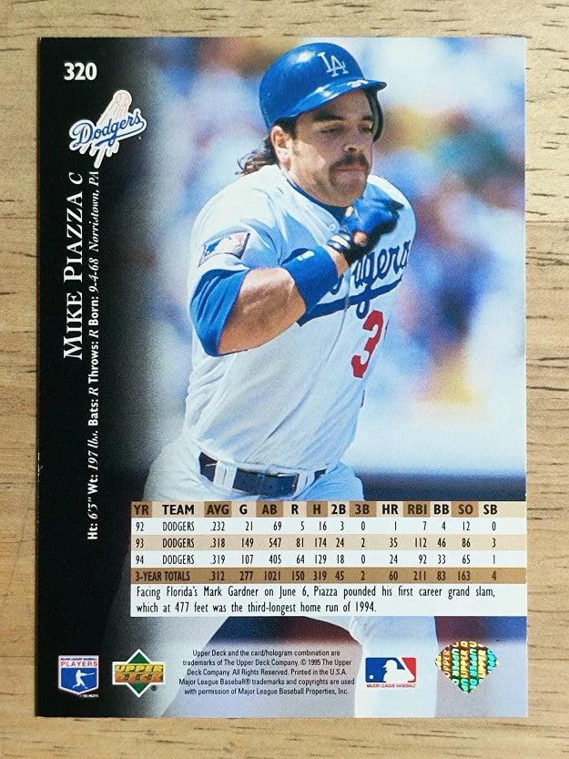 1995 Upper Deck #320 Mike Piazza