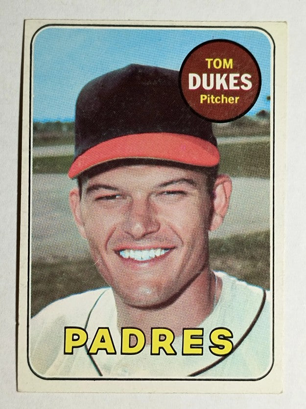 1969 Topps #223 Tom Dukes (EX)