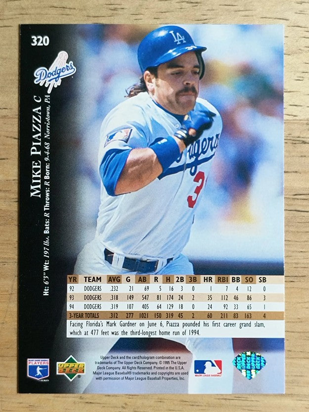 1995 Upper Deck #320 Mike Piazza
