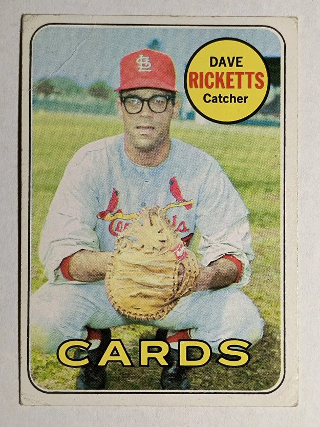 1969 Topps #232 Dave Ricketts (GOOD)