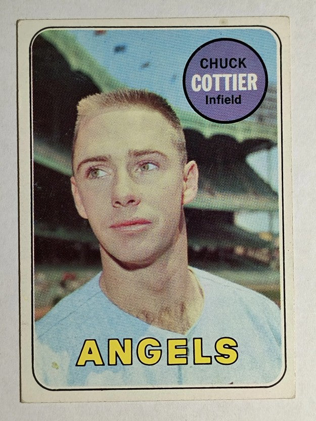 1969 Topps #252 Chuck Cottier (EX)