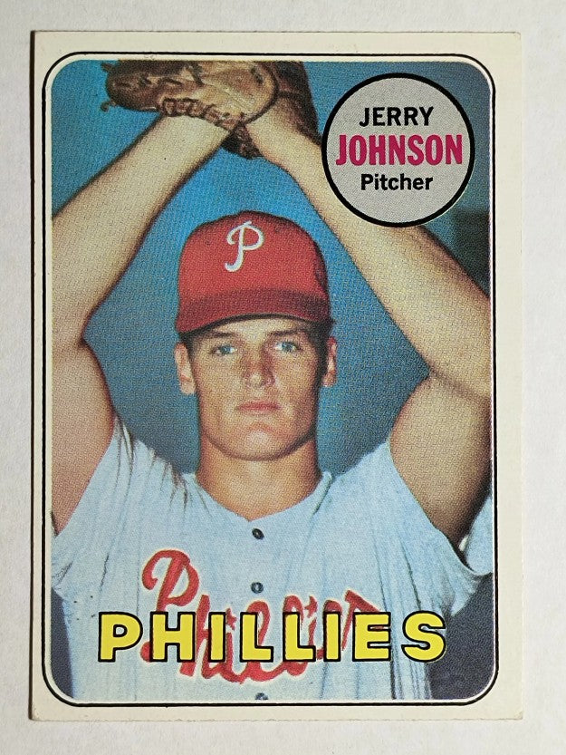 1969 Topps #253 Jerry Johnson RC (EXMT)