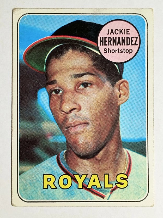 1969 Topps #258 Jackie Hernandez (VG)