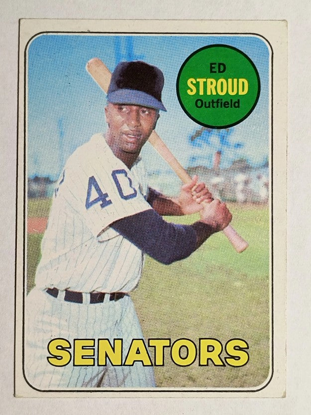 1969 Topps #272 Ed Stroud (VGEX)