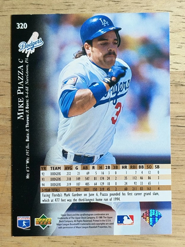 1995 Upper Deck #320 Mike Piazza
