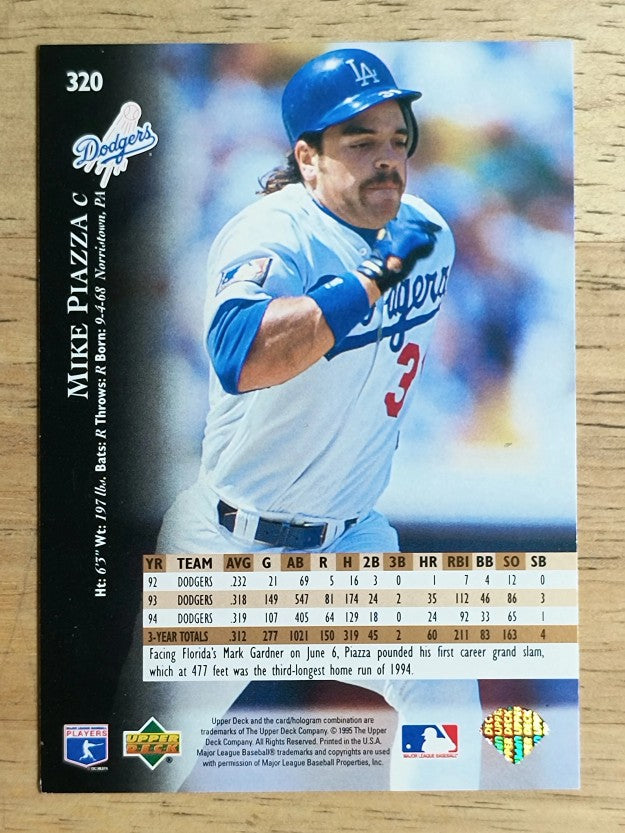 1995 Upper Deck #320 Mike Piazza