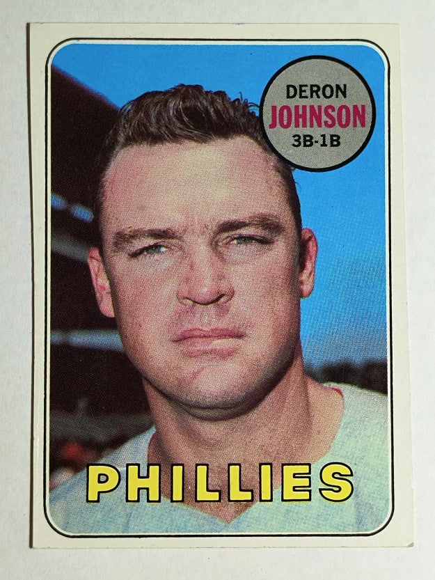 1969 Topps #297 Deron Johnson (EXMT)