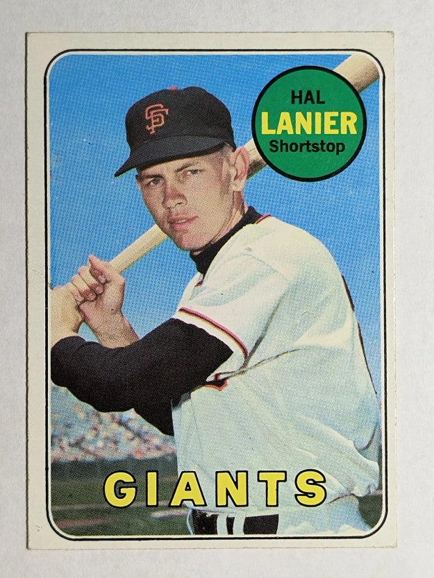 1969 Topps #316 Hal Lanier (VGEX)