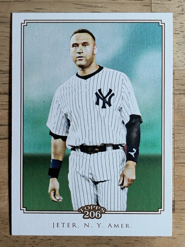 2010 Topps 206 #162 Derek Jeter