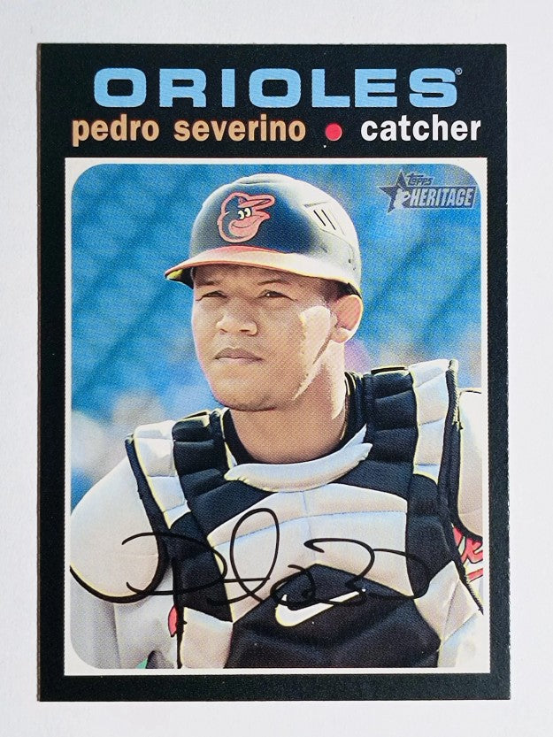 2020 Topps Heritage #95 Pedro Severino