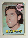 1969 Topps #378 Jose Herrera RC (VG)