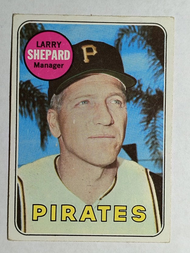 1969 Topps #384 Larry Shepard MG (VG)