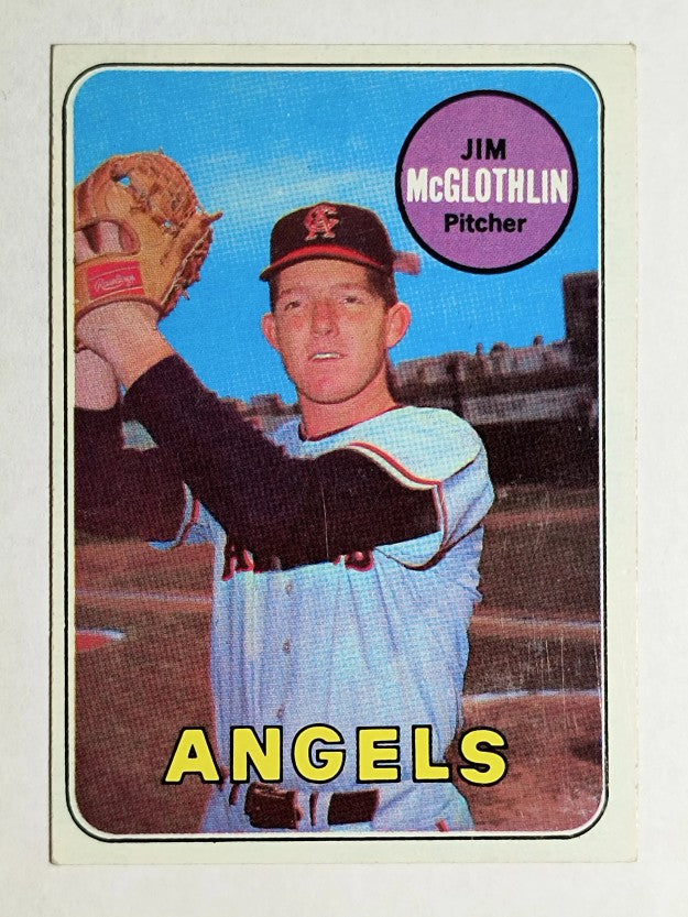 1969 Topps #386 Jim McGlothlin (EX)