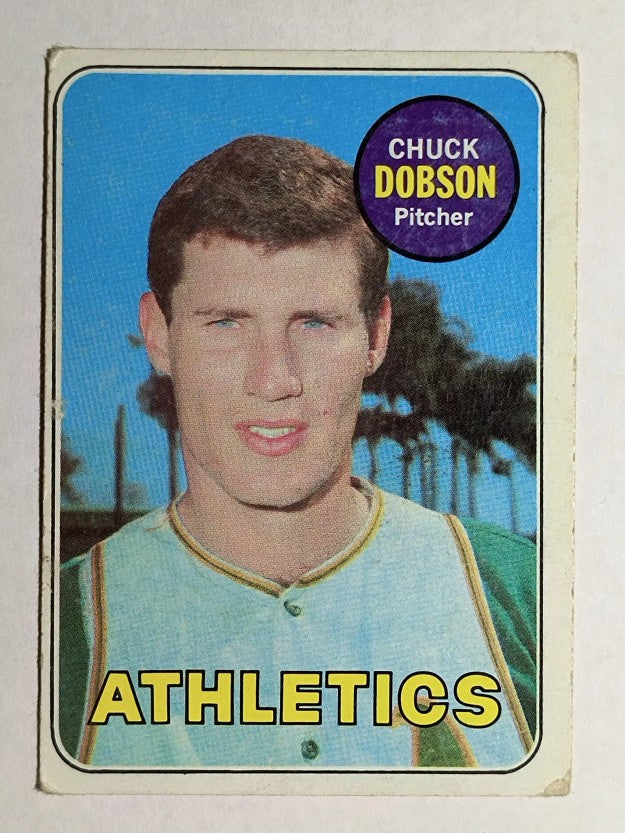 1969 Topps #397 Chuck Dobson (VG)