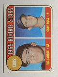 1969 Topps #404 Rookie Stars/Vic LaRose RC/Gary Ross RC (EXMT)