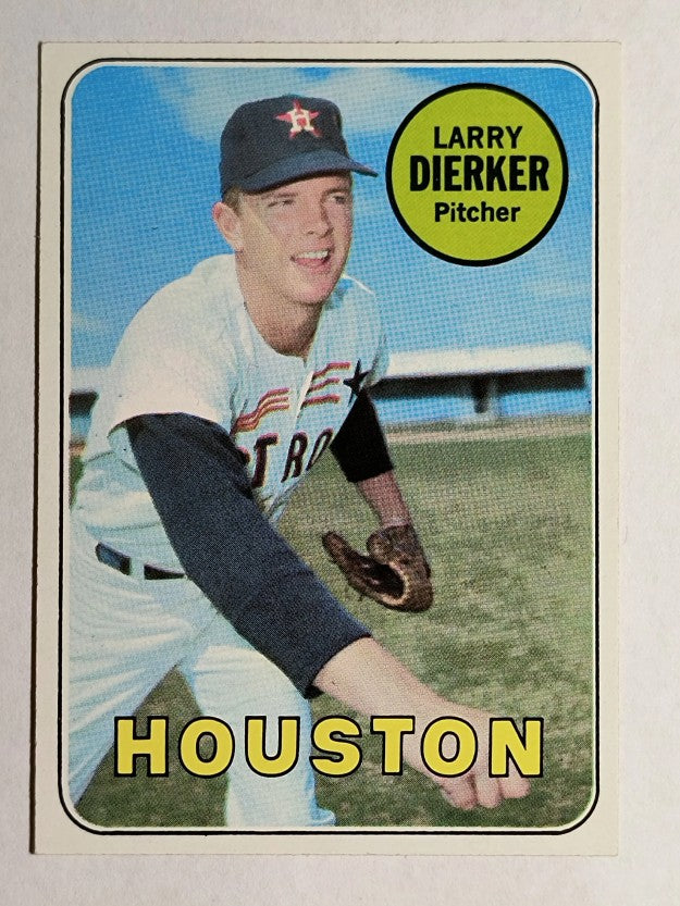 1969 Topps #411 Larry Dierker (NM)