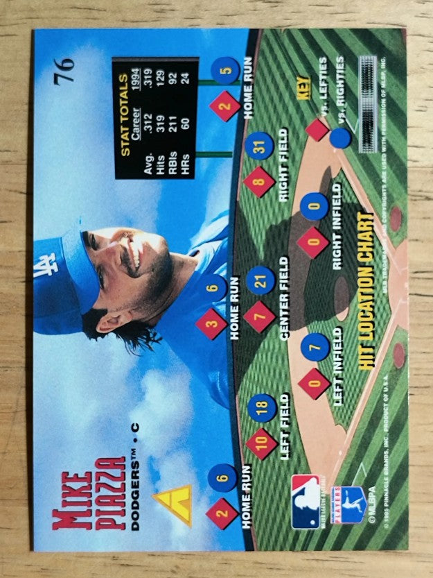 1995 Zenith #76 Mike Piazza