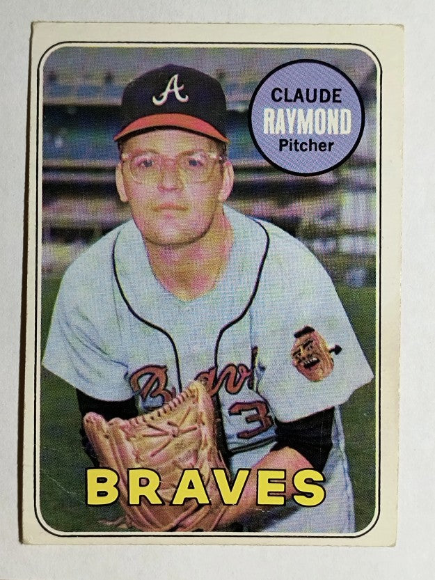 1969 Topps #446 Claude Raymond (GOOD)