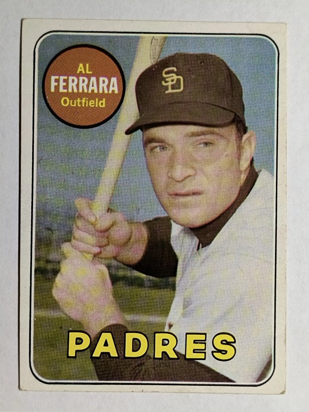 1969 Topps #452A Al Ferrara/Al Yellow (VG)