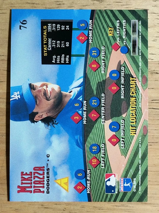 1995 Zenith #76 Mike Piazza