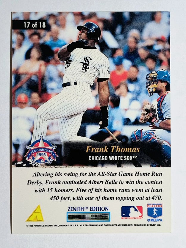 1995 Zenith All-Star Salute #17 Frank Thomas