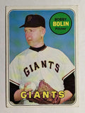 1969 Topps #505A Bobby Bolin/Bolin yellow (VGEX)