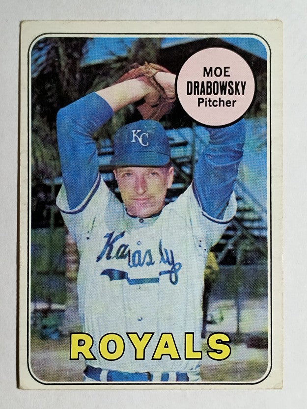 1969 Topps #508 Moe Drabowsky (VG)