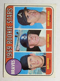 1969 Topps #611 Rookie Stars/Bob Didier RC/Walt Hriniak RC/Gary Neibauer RC (EX)