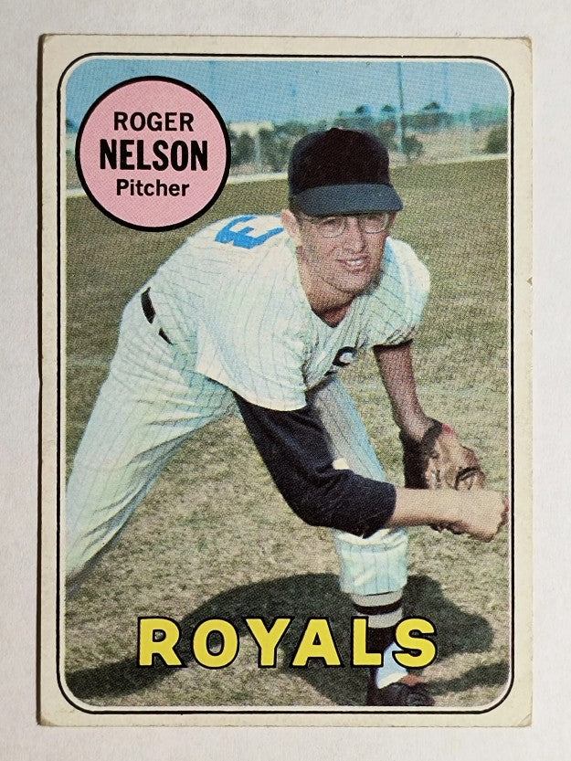 1969 Topps #279 Roger Nelson (VGEX)