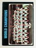 1971 Topps #1 Baltimore Orioles TC (EX)