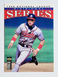 1996 Collector's Choice #374T Chipper Jones TRADE